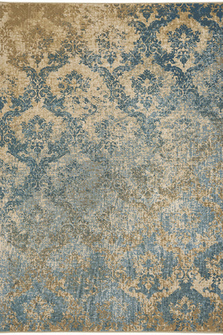 Caravan-Adriatic Tuscan Blue Area Rug