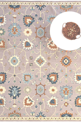 Avanti-Mahal Silver Area Rug