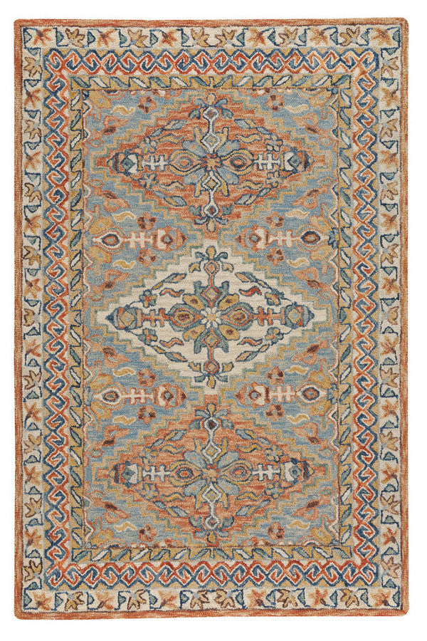 Avanti-Kazak Slate Terra Area Rug