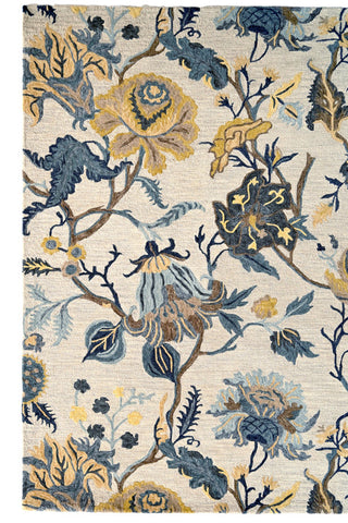 Avanti-Jacobean Gold Multi Area Rug