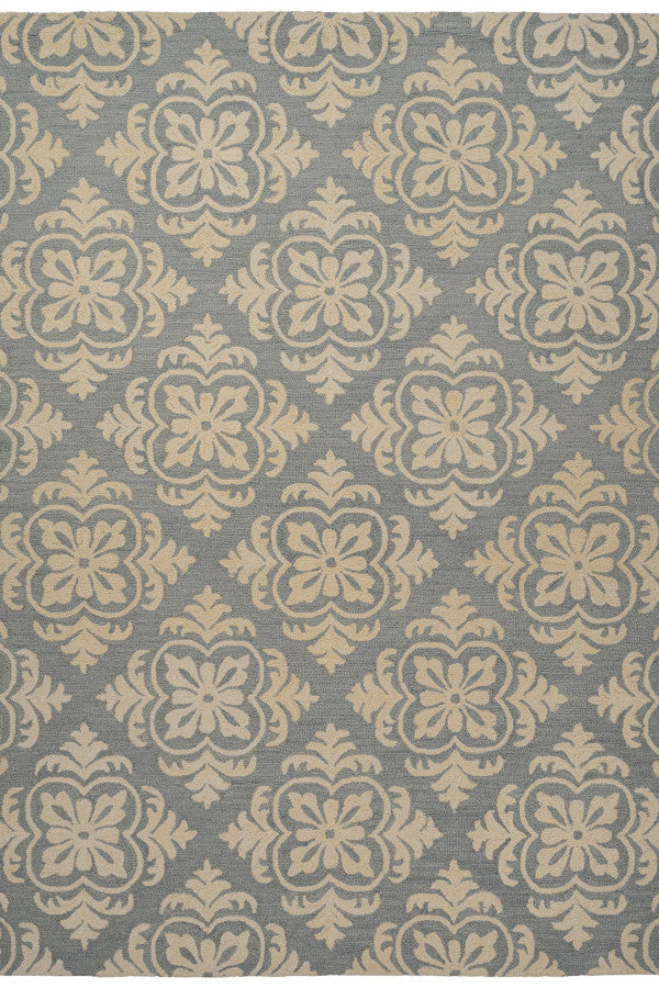 Camille Icy Blue Area Rug