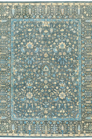 Izmir-Persian Cedars Dusty Blue Area Rug