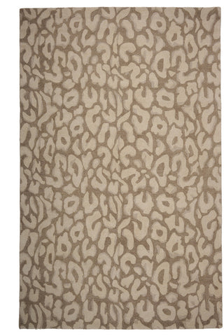 Serengeti-Leopard Taupe Area Rug