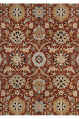 Azari-Keshan Terra Cotta Area Rug
