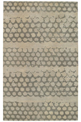 Honeycombs Fog Area Rug