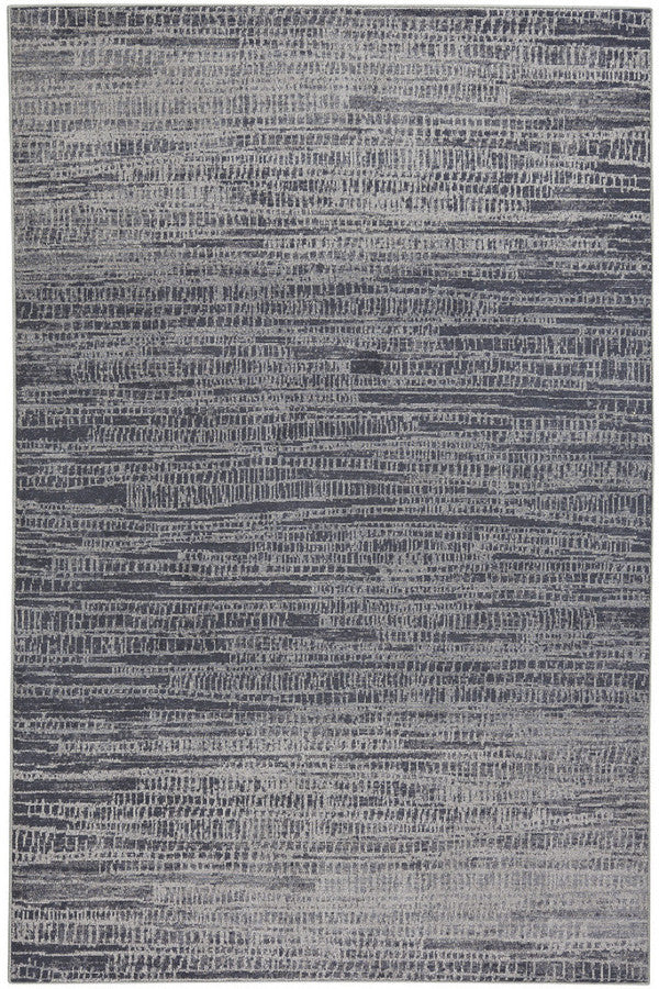 Metropolis-Skyline Slate Area Rug