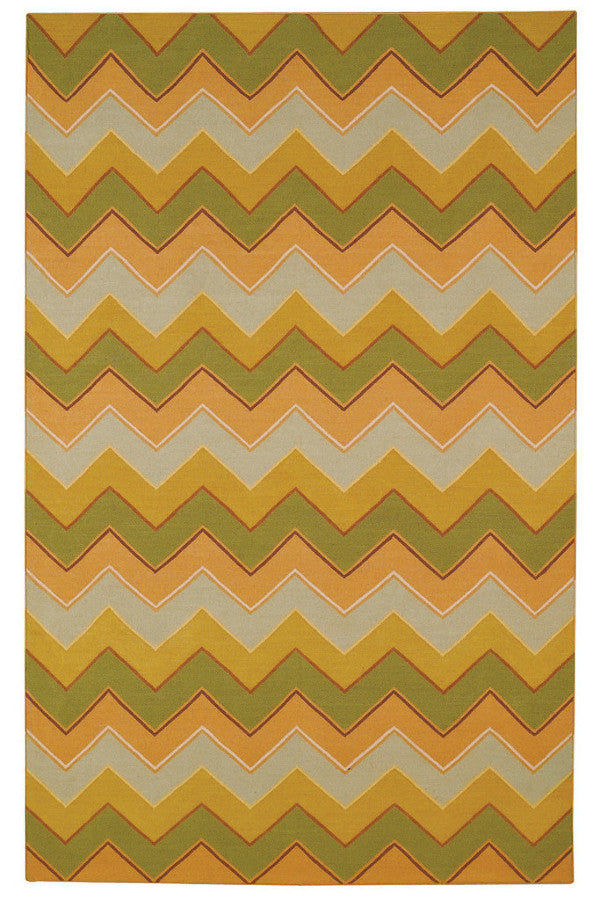 Irish Stitch Honey Moss Area Rug