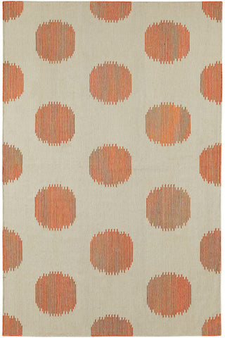 NY Dot Persimmon Area Rug