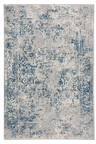 Milagros Blue Steel Area Rug