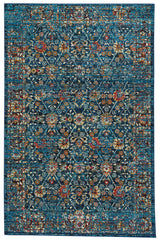 Banaz-Kayseri Midnight Blue Area Rug