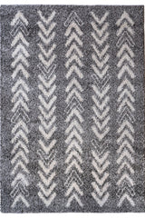 Arrows Gray Area Rug
