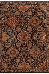 Bosphorus-Bahktiar Chocolate Area Rug