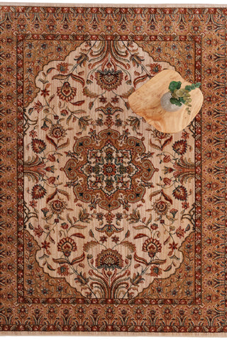 Bosphorus-Heriz Natural Area Rug
