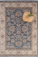 Bosphorus-Keshan Blue Area Rug