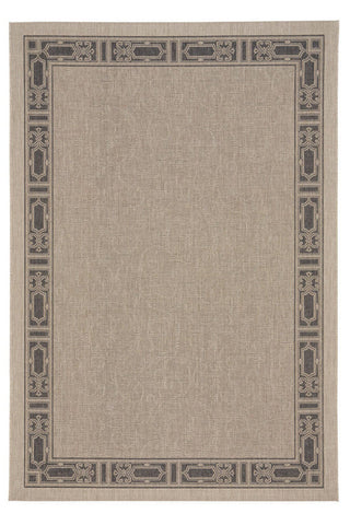 Finesse-Motif Charcoal Area Rug