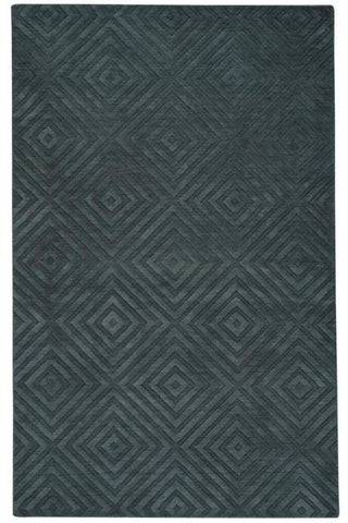 Gallery-Parquetry Charcoal Area Rug