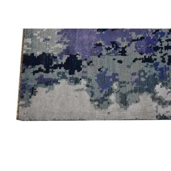 Multi-Color Wool & Silk Area Rug - AR1725