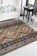 Multi-Color Flatweave Area Rug - AR1976