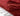 Red Wool area rug 2'6" X 8 - full product view on white background
