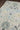 Blue Floral area rug 3'9" X 5 - close-up of pattern and texture