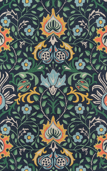 Momeni NP-12 Runner Rug, Navy 2'3" X 8' Runner