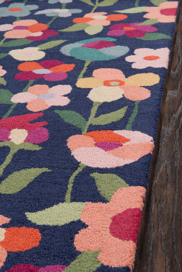 Momeni Newport NP-14 Navy Area Rug, 2' X 3' lifestyle