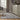 Blue Geometric area rug 9' X 12' - styled in a dining room