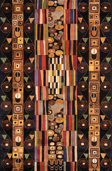 Black Hand - Tufted Area Rug, New Wave NW-33 3'6" X 5'6"