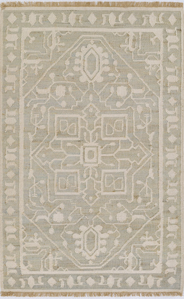 Momeni Nirvana NIR-1 Blue Handwoven Area Rug, 3'6" X 5'6"