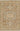 Blue Oriental area rug 3'6" X 5 - styled in a living room