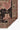 Multi Wool area rug 5'3" X 7 - overhead flat lay view