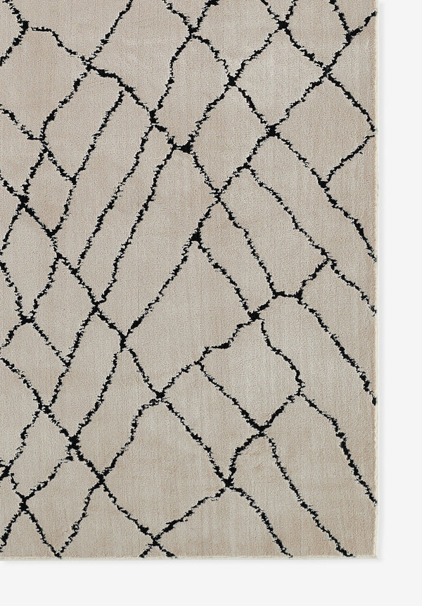 Ivory Noho Machine - Made Area Rug by Momeni, 2' X 3' lifestyle
