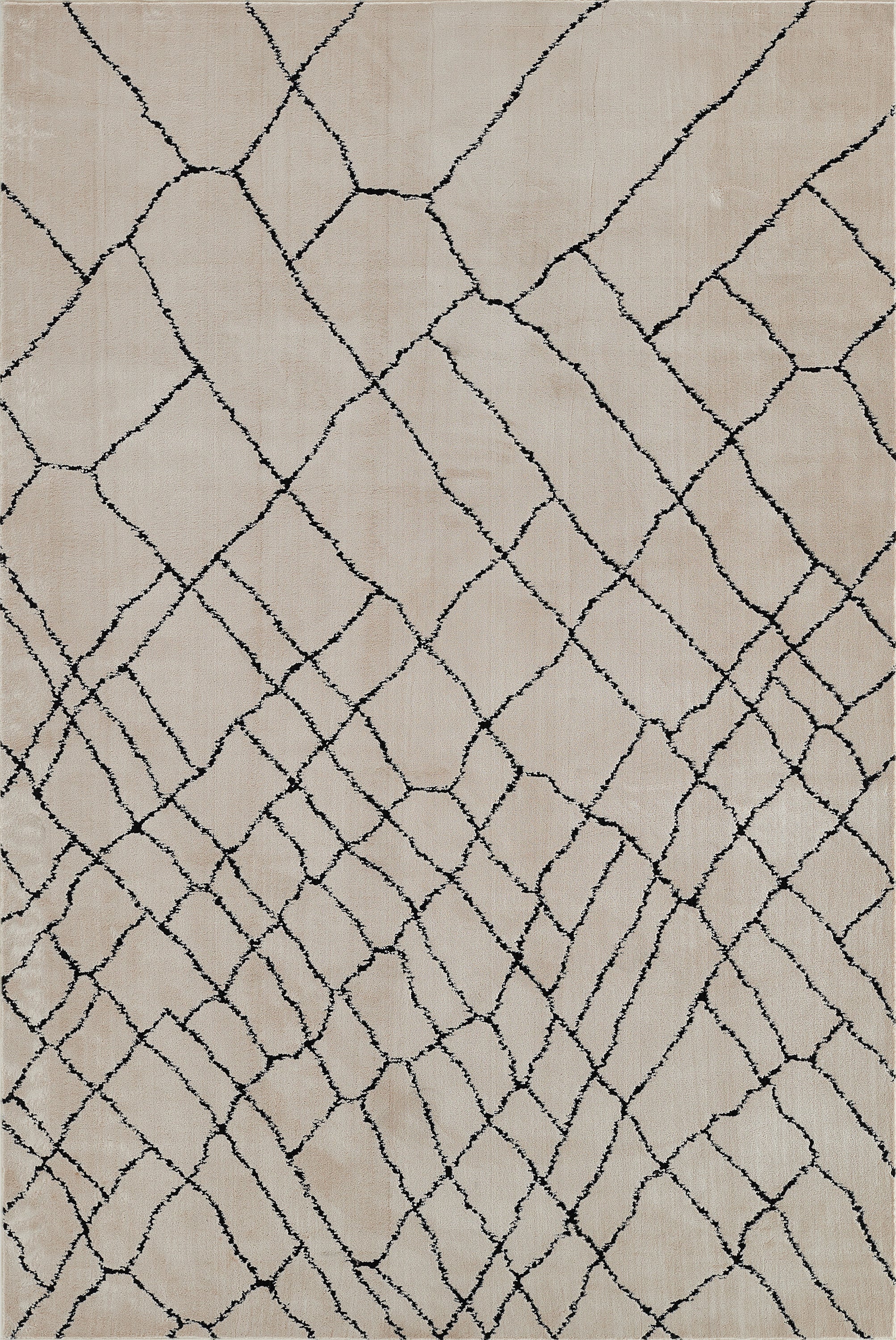 Noho NO-05 Ivory Area Rug by Momeni - 9'3" X 12'6"