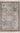 Blue Bohemian area rug 9' X 12' - styled in a living room