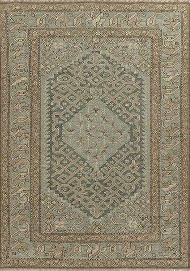 Momeni Light Blue Nomad Runner Rug in 2'3" X 8' Runner - NOM-8