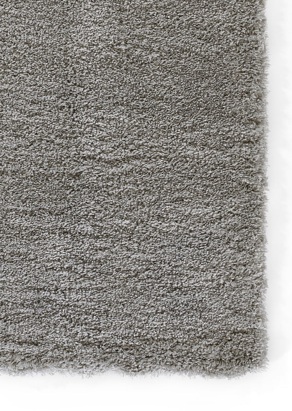 Grey Nola Shag Machine Made Area Rug, 5'3