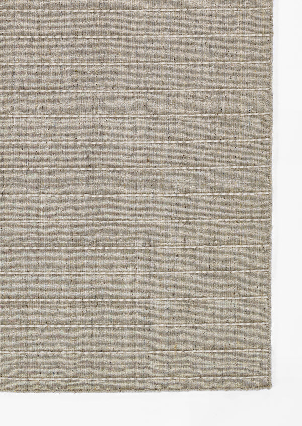 Striped Natural Area Rug, Oliver 8' X 10' lifestyle