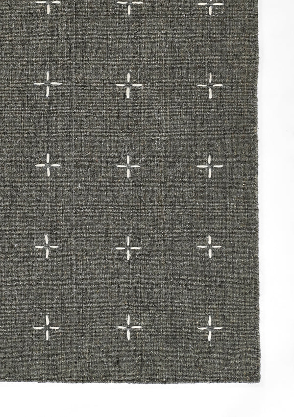 Oliver OLI-2 Contemporary Area Rug in Black, 8' X 10' lifestyle