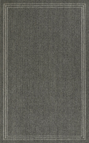 Momeni OLI-3 Area Rug, Charcoal 5' X 8'