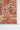 Red Medallion area rug 8' X 10' - close-up of pattern and texture