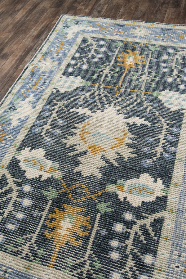 Blue Ophelia Hand Knotted Area Rug, 2' X 3' lifestyle