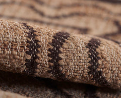 Orchard Ripple ORC-1 area rug with natural woven texture in slate and brown.