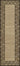 Brown Contemporary area rug 5' X 8' - detail shot showing pile and weave