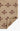 Red Jute area rug 5' X 8' - overhead flat lay view