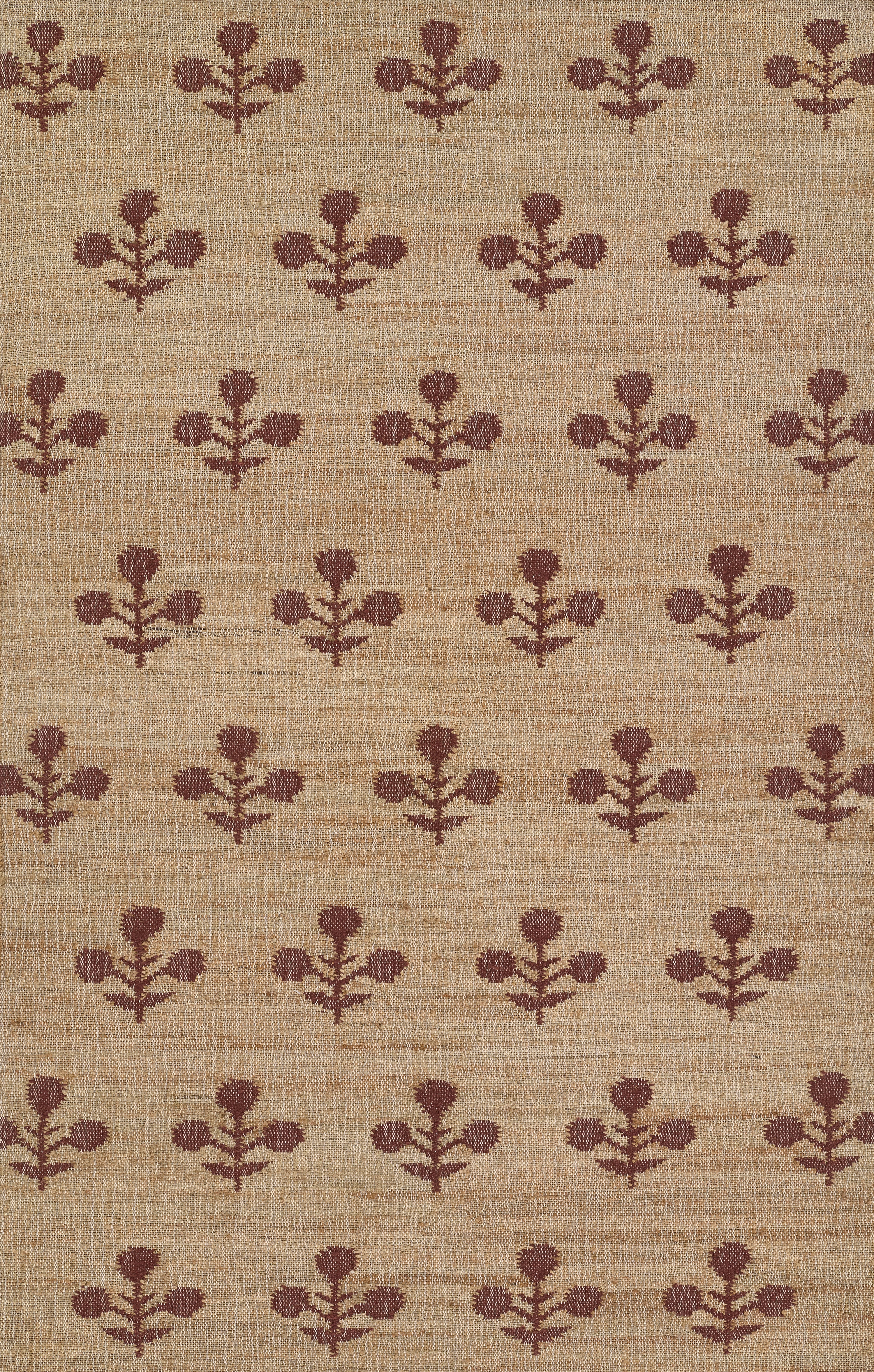 Orchard ORC-2 Bloom Rust Area Rug by Erin Gates - 8' X 10'