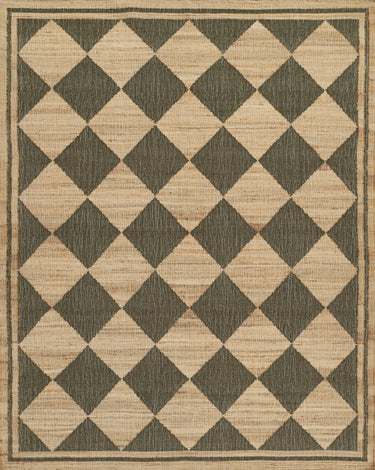 Court Green Handwoven Area Rug, Orchard ORC-5 8' X 10'