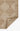 Ivory Diamond area rug 5' X 8' - overhead flat lay view