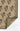 Green area rug 3'6" X 5 - overhead flat lay view
