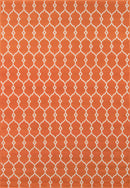 Orange Contemporary Area Rug - AR6065