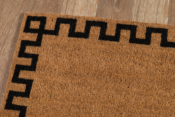 Park Natural Greek Key Area Rug by Erin Gates - 1'6